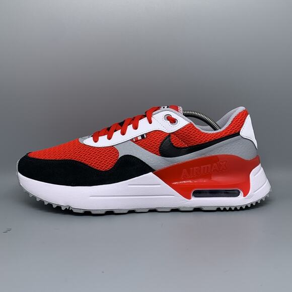 Nike Air Max SYSTM Red Georgia Running Shoes DZ7742-600 Men's Sz 11.5‎ NEW! - Picture 8 of 10